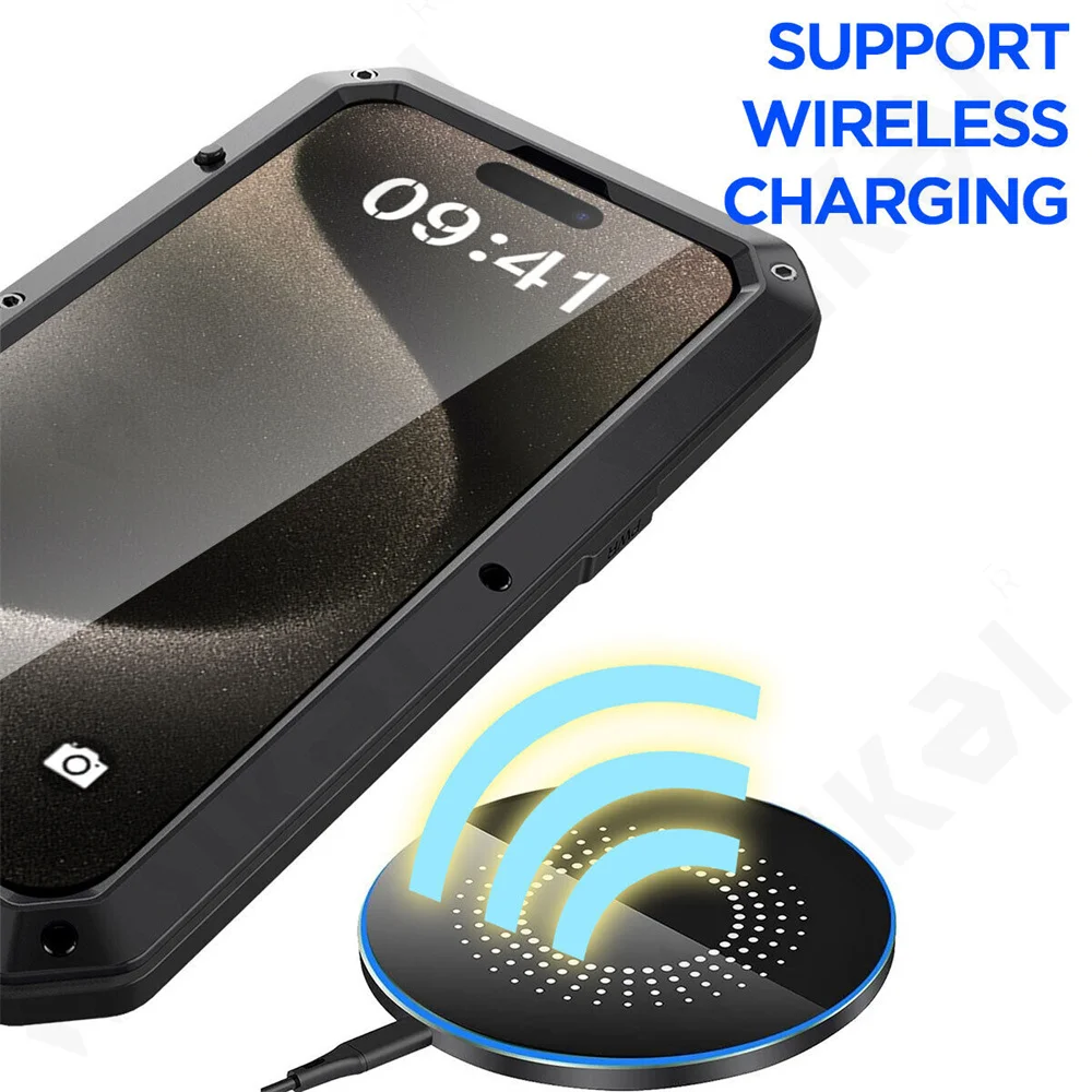 Casing iPhone 17 16 15 14 13 1 - Heavy Duty 360 Full Body Protective Case ulasan dan harga