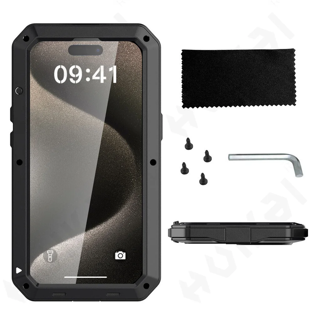 Casing iPhone 17 16 15 14 13 1 - Heavy Duty 360 Full Body Protective Case ulasan dan harga