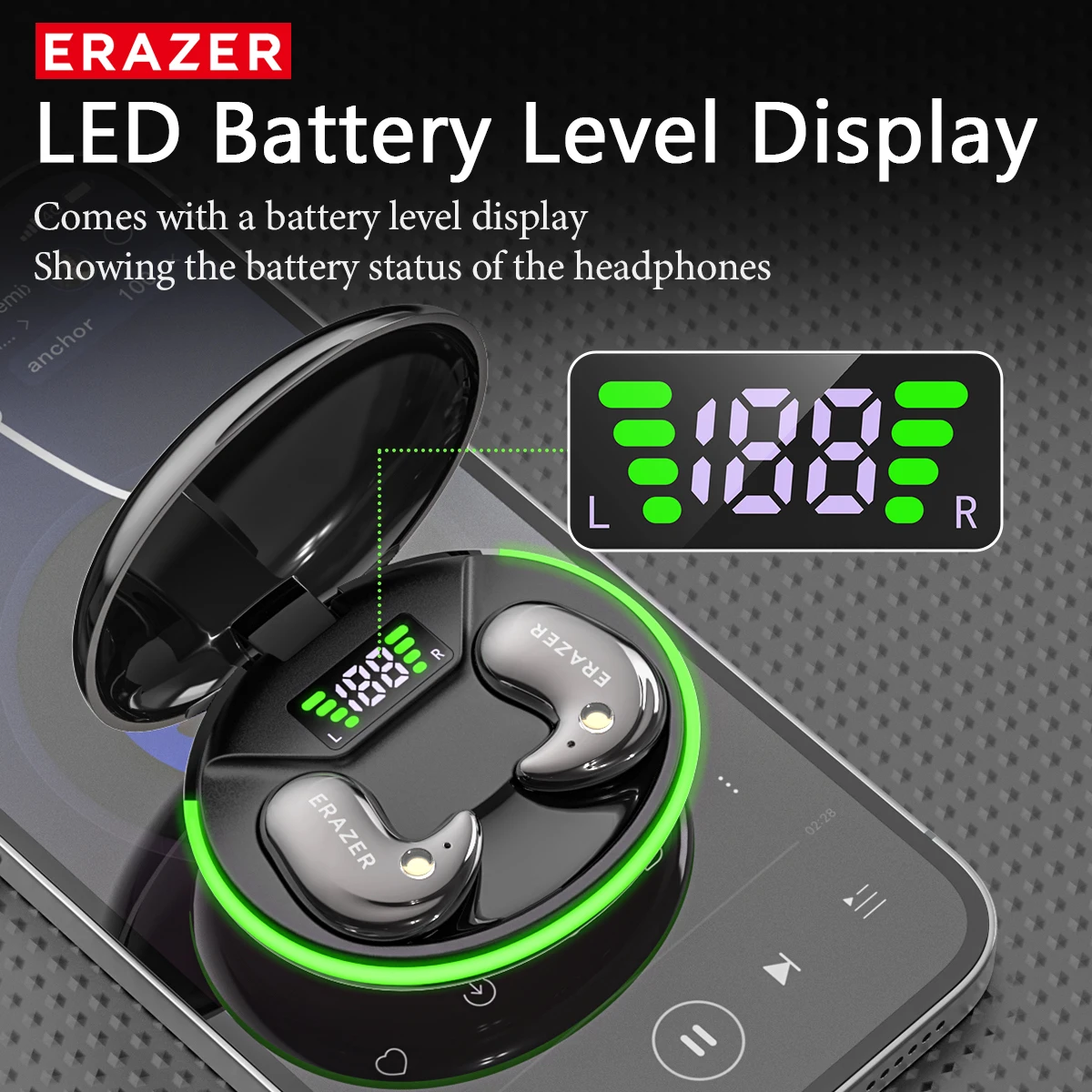 EARZER XF58 Headphone Bluetoot - Phone Cases ulasan dan harga