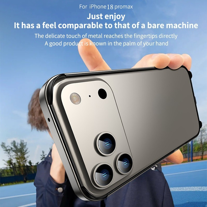 Casing Ponsel Hybrid Bingkai S - Metal Bumper Aluminum Frame Case ulasan dan harga
