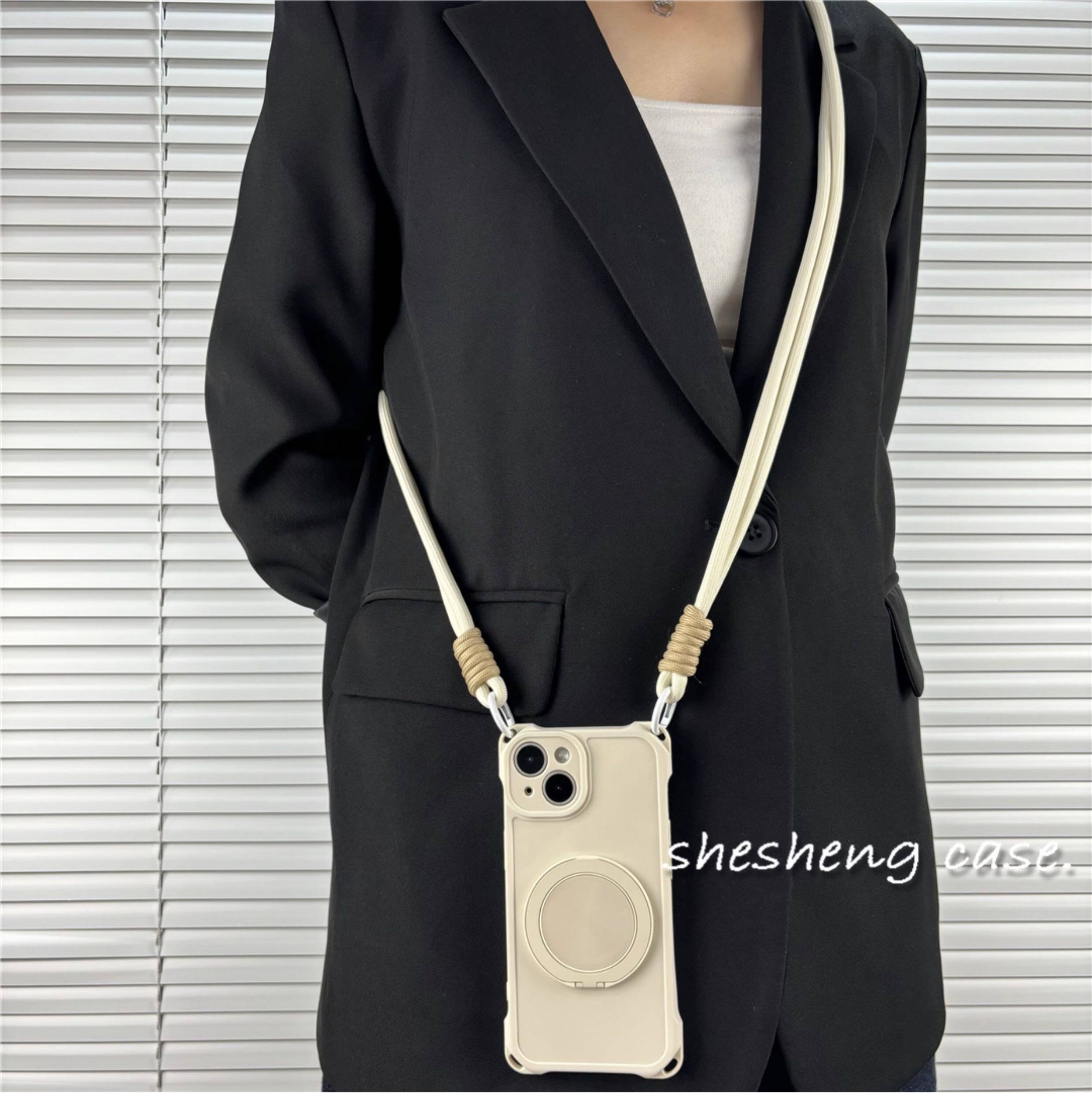 Casing Ponsel Tali Selempang u - Crossbody Lanyard Neck Strap Case ulasan dan harga