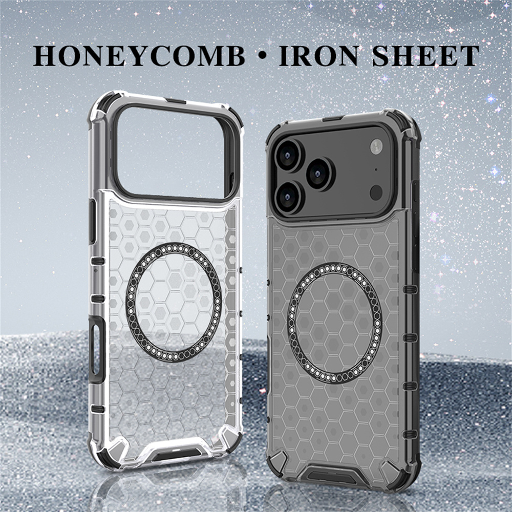 Casing Magnetik Armor Sarang L - Clear Shockproof Bumper Case ulasan dan harga