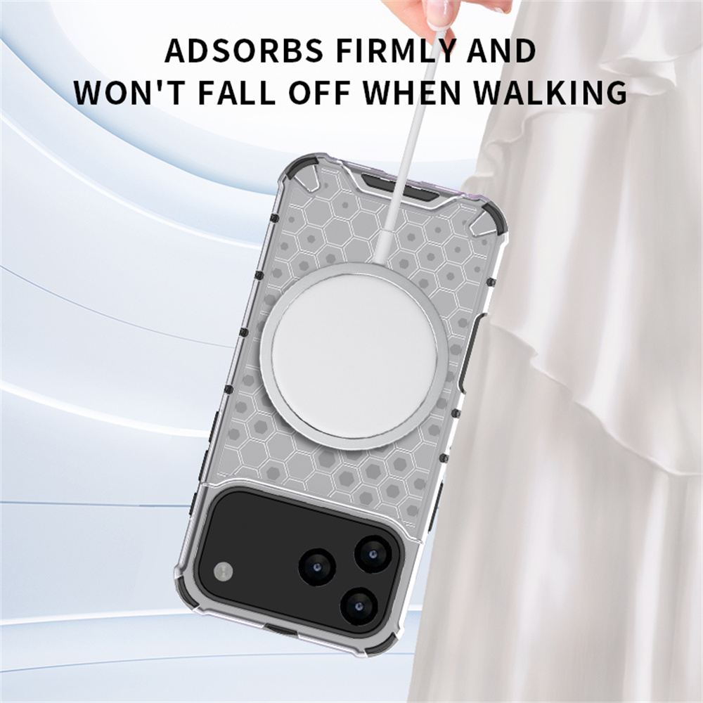 Casing Magnetik Armor Sarang L - Clear Shockproof Bumper Case ulasan dan harga