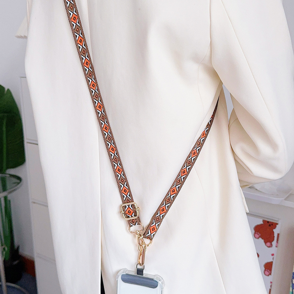 Tali Telepon Selempang Retro B - Crossbody Lanyard Neck Strap Case ulasan dan harga