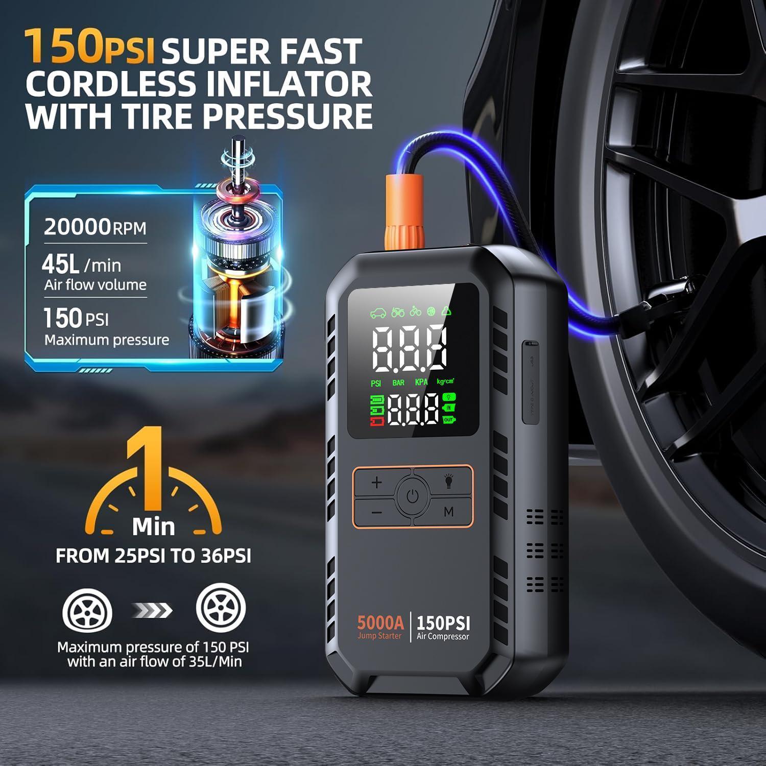 Starter Baterai Mobil 5000A de - Power Banks ulasan dan harga