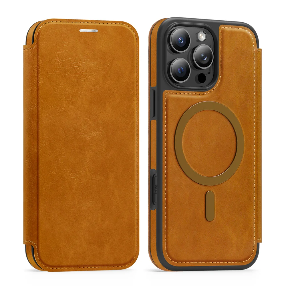 Casing Kulit Magnetik Lipat Un - Leather Wallet Card Holder Phone Cover ulasan dan harga
