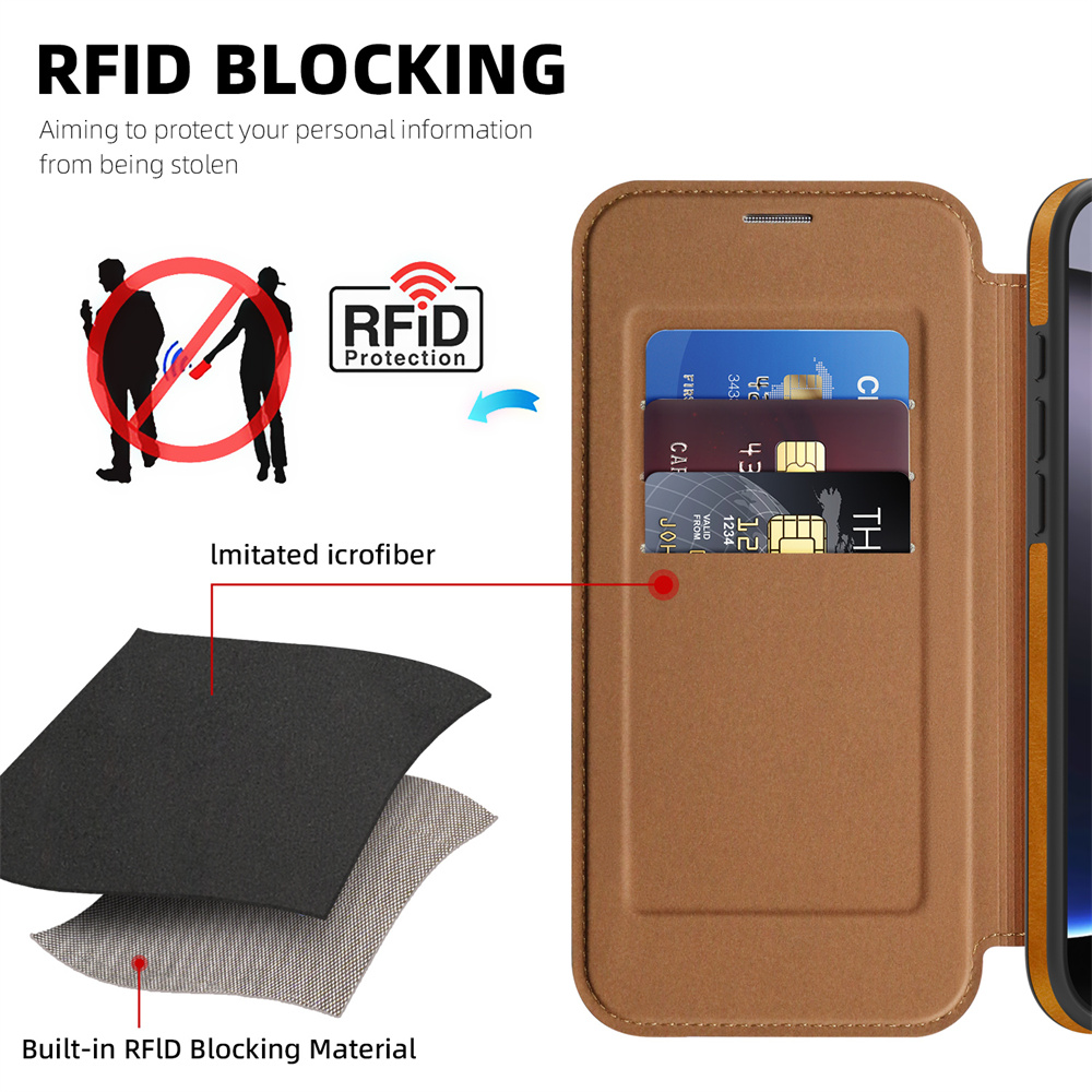 Casing Kulit Magnetik Lipat Un - Leather Wallet Card Holder Phone Cover ulasan dan harga