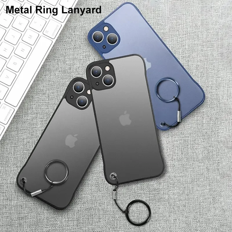 Casing Ponsel Tembus PC Keras  - Ultra Thin Frameless Phone Cover ulasan dan harga