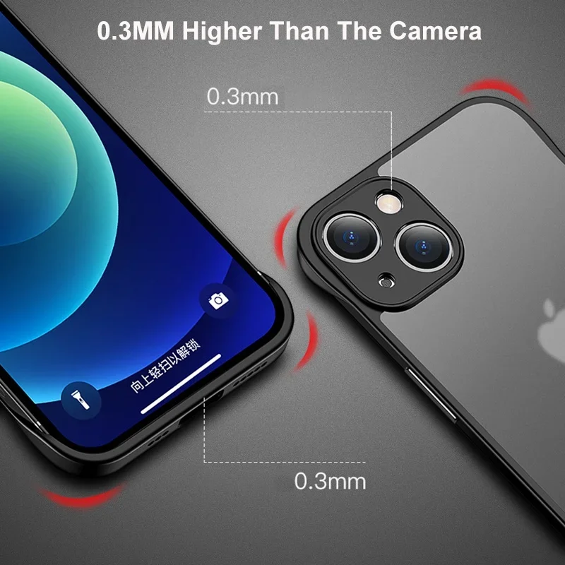 Casing Ponsel Tembus PC Keras  - Ultra Thin Frameless Phone Cover ulasan dan harga