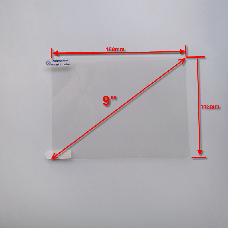 5 Buah 7 Inci 8 Inci 9 Inci 9. - Matte Anti Glare Screen Protector ulasan dan harga