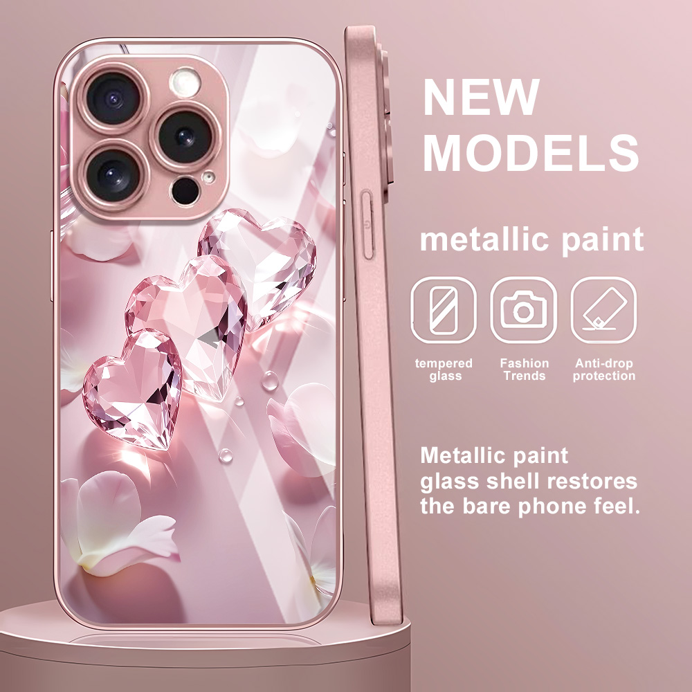Casing Kaca Tempered Motif Kup - Screen Protectors ulasan dan harga
