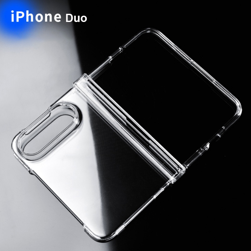 Casing Telepon Lipat dengan Pe - Clear Shockproof Bumper Case ulasan dan harga