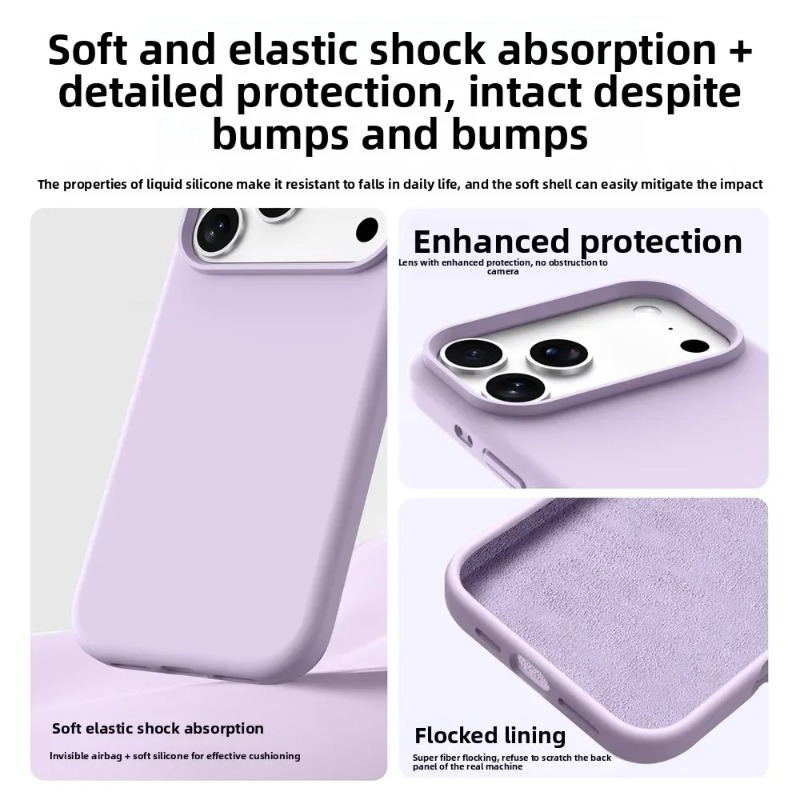 Casing Ponsel Silikon Cair Mag - Liquid Silicone Magnetic Phone Case ulasan dan harga