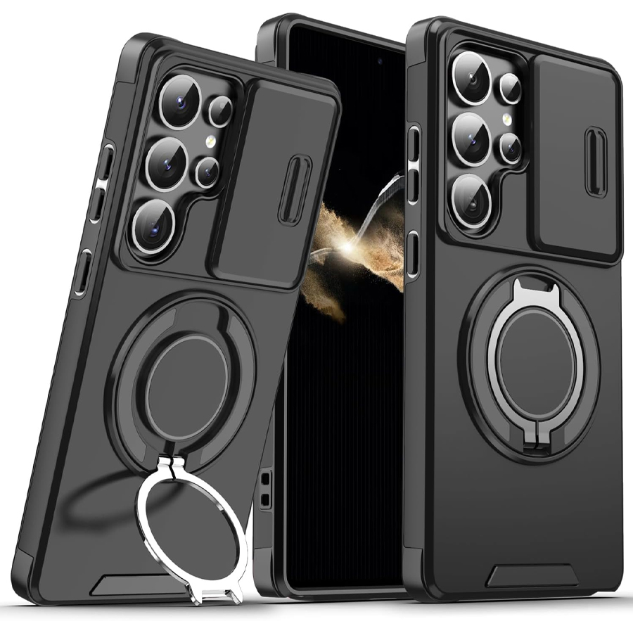 Casing Ponsel Magnetik Tahan B - Heavy Duty 360 Full Body Protective Case ulasan dan harga
