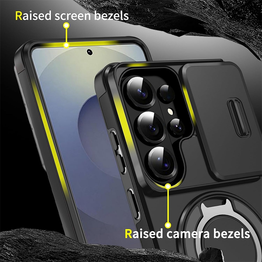 Casing Ponsel Magnetik Tahan B - Heavy Duty 360 Full Body Protective Case ulasan dan harga